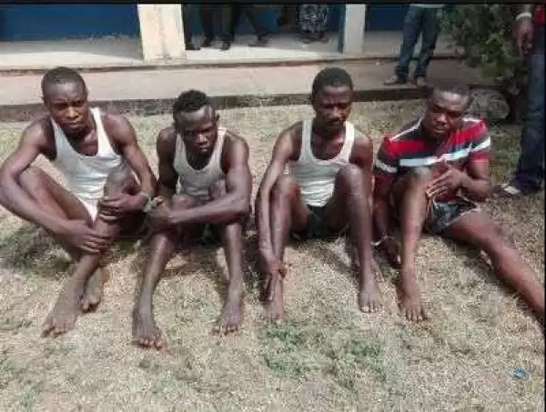 Cruel! See The Wicked Gang Members Who R*ped Woman Without Condom After Collecting N2m Ransom In Edo